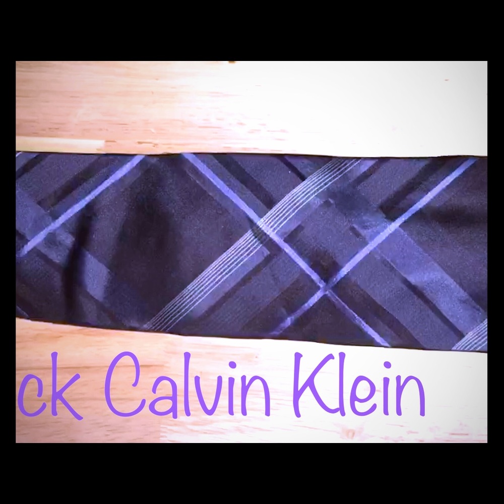 Silk ck Calvin Klein Men’s Designer Neckwear - Picture 4 of 6